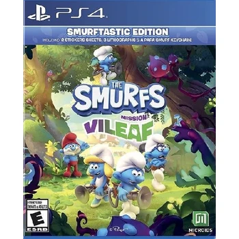 Microids The Smurfs Mission Vileaf Smurftastic Edition PS4 Playstation 4 Game